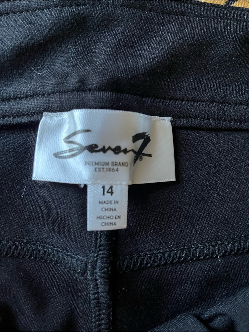 Seven7 Women’s Black pants- skinny Fit